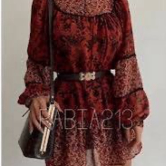 Zara Babydoll-Shift Mini Dress - Picture 2 of 4